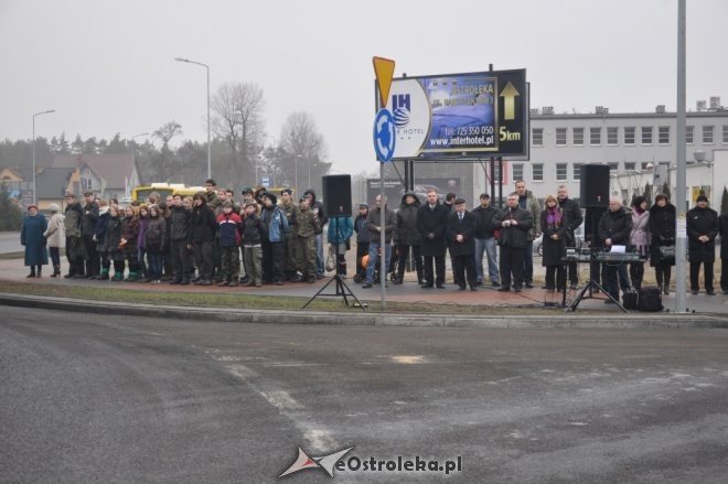 Obchody Narodowego Dnia Pamięci Żołnierzy Wyklętych w Ostrołęce [1 III 2012] - zdjęcie #12 - eOstroleka.pl