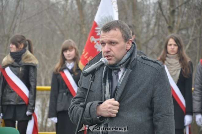Obchody Narodowego Dnia Pamięci Żołnierzy Wyklętych w Ostrołęce [1 III 2012] - zdjęcie #10 - eOstroleka.pl