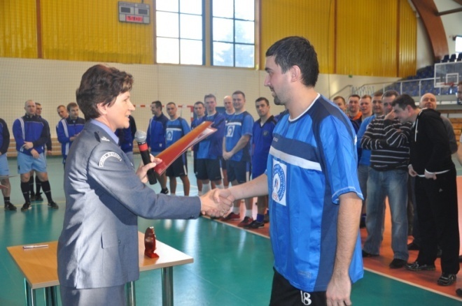 Mistrzostwa Okręgowego Inspektoratu Służby Więziennej w Halowej Piłce Nożnej [02.03.2012] - zdjęcie #7 - eOstroleka.pl
