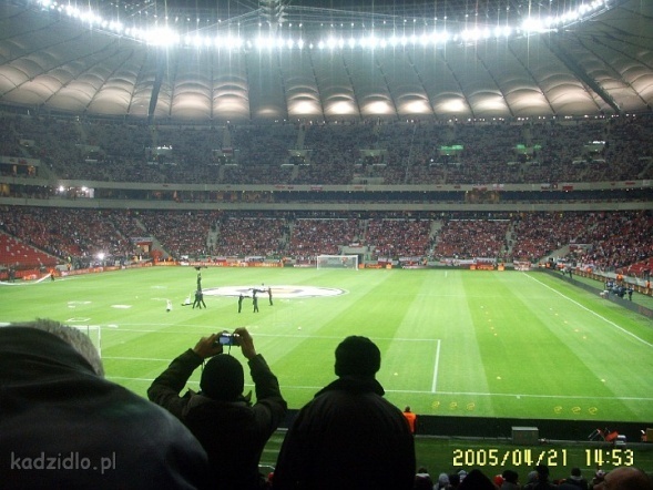 Kibice z Gminy Kadzidło na meczu Polska-Portugalia [29.02.2012] - zdjęcie #8 - eOstroleka.pl