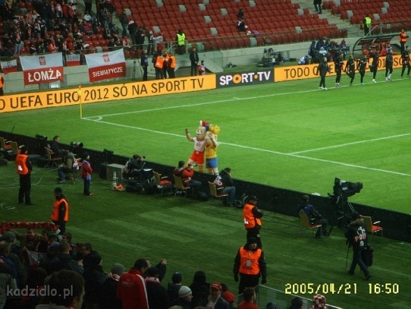 Kibice z Gminy Kadzidło na meczu Polska-Portugalia [29.02.2012] - zdjęcie #1 - eOstroleka.pl