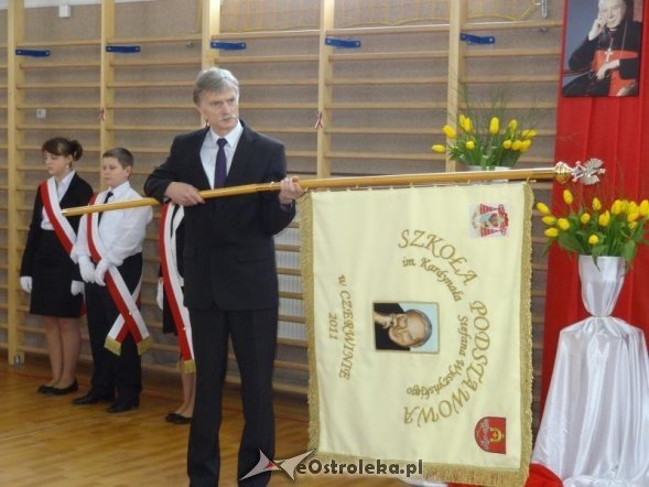 Szkoła Podstawowa w Czerwinie z imieniem kard. Stefana Wyszyńskiego [15.III.2012] - zdjęcie #12 - eOstroleka.pl