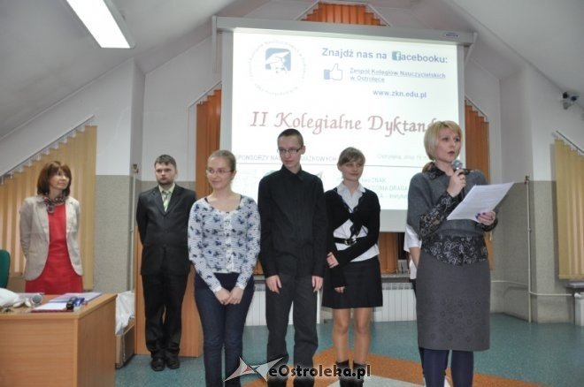 II Kolegialne Dyktando w ZKN roztrzygnięte [16.III.2012] - zdjęcie #8 - eOstroleka.pl