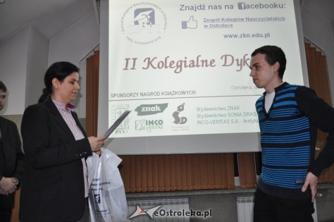 II Kolegialne Dyktando w ZKN roztrzygnięte [16.III.2012] - zdjęcie #26 - eOstroleka.pl