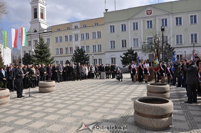 Obchody Święta Republiki Węgierskiej w Ostrołęce [22.03.2012] - zdjęcie #29 - eOstroleka.pl
