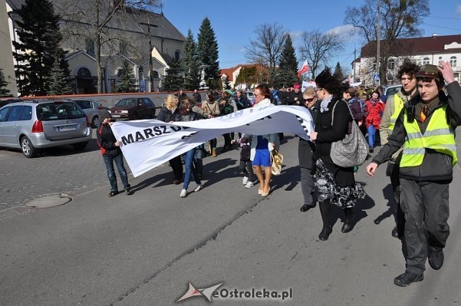 Marsz dla życia i rodziny [25.03.2012] - zdjęcie #1 - eOstroleka.pl