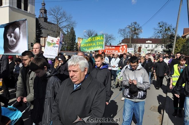 Marsz dla życia i rodziny [25.03.2012] - zdjęcie #3 - eOstroleka.pl