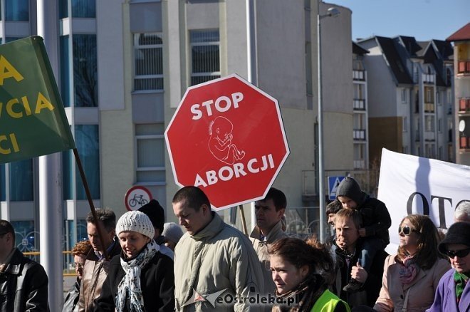 Marsz dla życia i rodziny [25.03.2012] - zdjęcie #42 - eOstroleka.pl