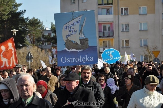 Marsz dla życia i rodziny [25.03.2012] - zdjęcie #20 - eOstroleka.pl