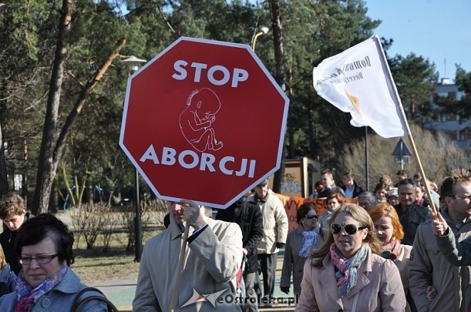 Marsz dla życia i rodziny [25.03.2012] - zdjęcie #9 - eOstroleka.pl