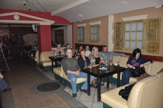 Drugi Stand Up w Ostrołęce: Tobiasz Giers, Kabaret Szuje i Tadeusz Gerwatowski [29.III.2012] - zdjęcie #39 - eOstroleka.pl