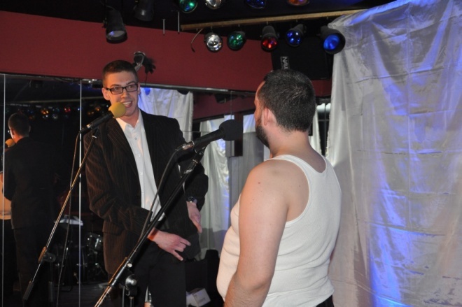 Drugi Stand Up w Ostrołęce: Tobiasz Giers, Kabaret Szuje i Tadeusz Gerwatowski [29.III.2012] - zdjęcie #17 - eOstroleka.pl