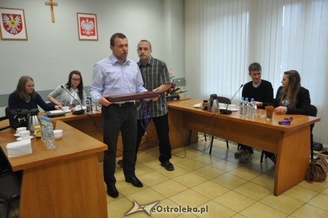 Licealiści spotkali się z przewodniczącym Rady Miasta [4.IV.2012] - zdjęcie #1 - eOstroleka.pl