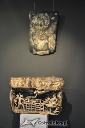 Galeria Ostrołęka: Wernisaż wystawy rzeźb Kazimierza Kalkowskiego [6.IV.2012] - zdjęcie #21 - eOstroleka.pl