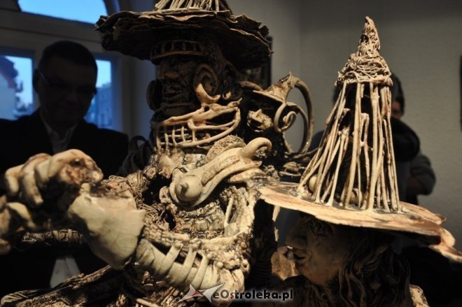 Galeria Ostrołęka: Wernisaż wystawy rzeźb Kazimierza Kalkowskiego [6.IV.2012] - zdjęcie #18 - eOstroleka.pl