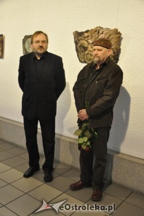 Galeria Ostrołęka: Wernisaż wystawy rzeźb Kazimierza Kalkowskiego [6.IV.2012] - zdjęcie #11 - eOstroleka.pl