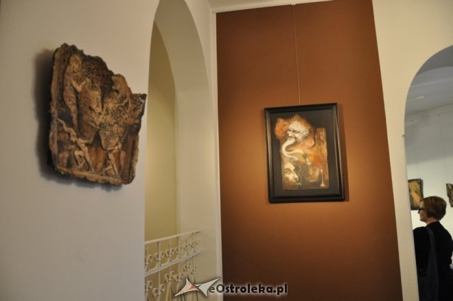 Galeria Ostrołęka: Wernisaż wystawy rzeźb Kazimierza Kalkowskiego [6.IV.2012] - zdjęcie #4 - eOstroleka.pl