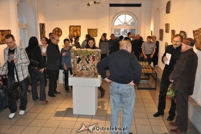 Galeria Ostrołęka: Wernisaż wystawy rzeźb Kazimierza Kalkowskiego [6.IV.2012] - zdjęcie #38 - eOstroleka.pl