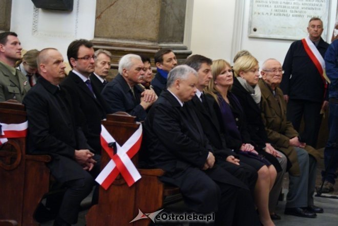 Ostrołęczanie na pogrzebie Barbary Szendzielarz, córki majora Łupaszki [17.IV.2012]  - zdjęcie #1 - eOstroleka.pl