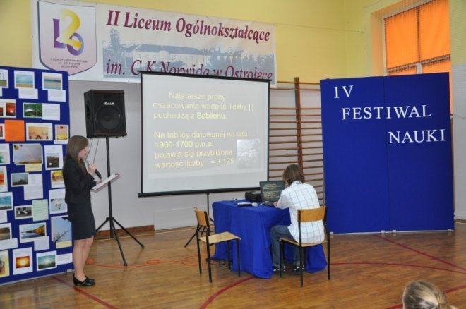IV Festiwal Nauki w II LO [19.IV.2012] - zdjęcie #5 - eOstroleka.pl