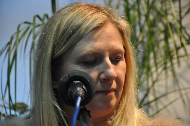 Monika Lidke była gościem podczas czwartkowego Wieczoru w Arce [19.IV.2012] - zdjęcie #4 - eOstroleka.pl