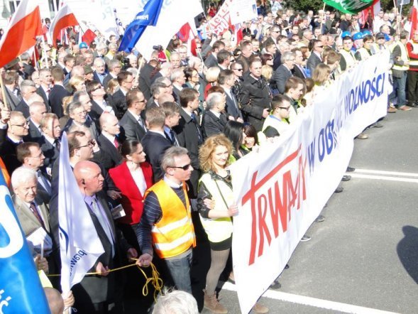 II Ogólnopolski Marsz w Obronie TV Trwam i Wolności Słowa  - zdjęcie #42 - eOstroleka.pl