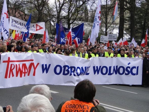 II Ogólnopolski Marsz w Obronie TV Trwam i Wolności Słowa  - zdjęcie #36 - eOstroleka.pl