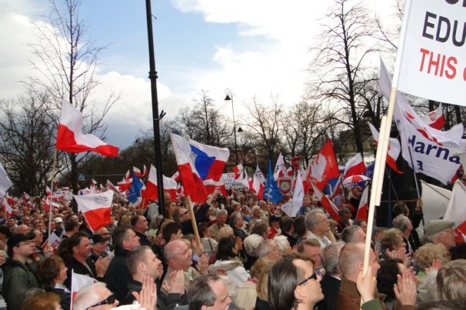 II Ogólnopolski Marsz w Obronie TV Trwam i Wolności Słowa  - zdjęcie #33 - eOstroleka.pl