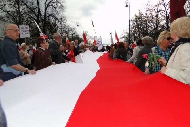 II Ogólnopolski Marsz w Obronie TV Trwam i Wolności Słowa  - zdjęcie #28 - eOstroleka.pl