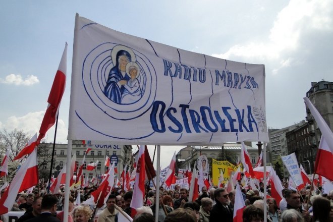 II Ogólnopolski Marsz w Obronie TV Trwam i Wolności Słowa  - zdjęcie #1 - eOstroleka.pl