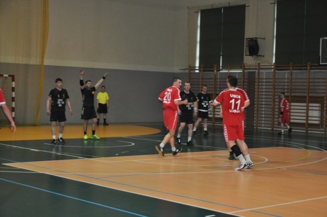 II liga: UMKS Trójka Ostrołęka - AZS UMCS Lublin 40:24 [21.04.2012] - zdjęcie #18 - eOstroleka.pl