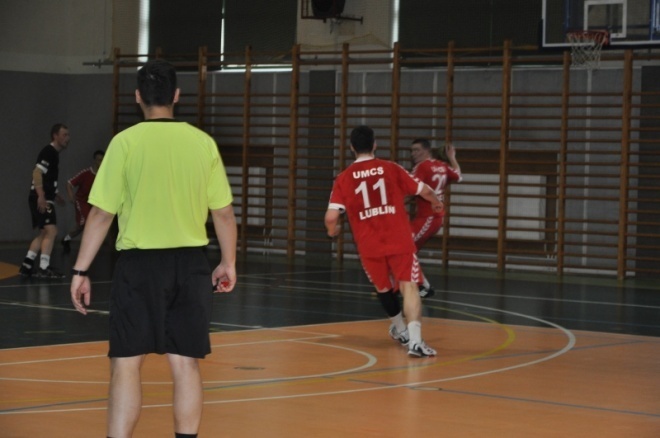 II liga: UMKS Trójka Ostrołęka - AZS UMCS Lublin 40:24 [21.04.2012] - zdjęcie #17 - eOstroleka.pl