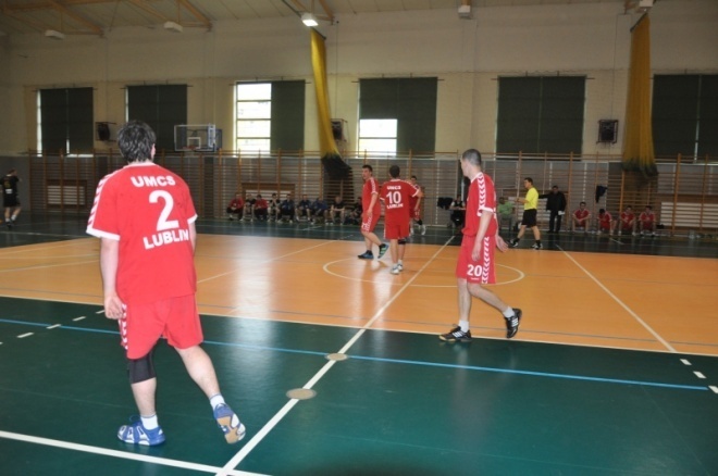 II liga: UMKS Trójka Ostrołęka - AZS UMCS Lublin 40:24 [21.04.2012] - zdjęcie #9 - eOstroleka.pl