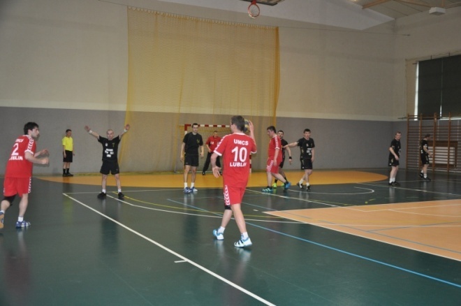 II liga: UMKS Trójka Ostrołęka - AZS UMCS Lublin 40:24 [21.04.2012] - zdjęcie #7 - eOstroleka.pl