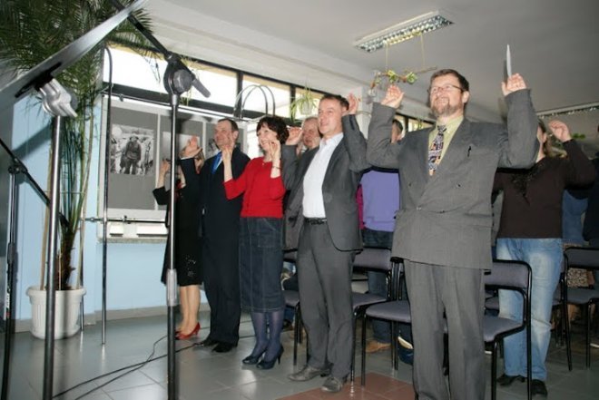 Spotkanie z Jackiem Pulikowskim w Ostrołęce [20.IV.2012] - zdjęcie #6 - eOstroleka.pl