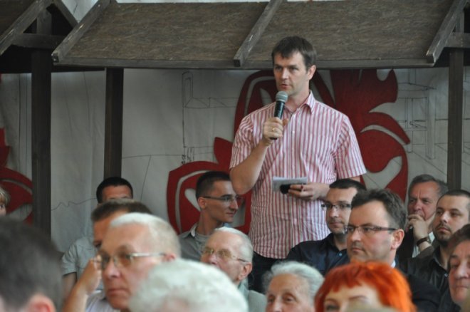 Spotkanie z ks. Adamem Bonieckim [10.V.2012] - zdjęcie #25 - eOstroleka.pl