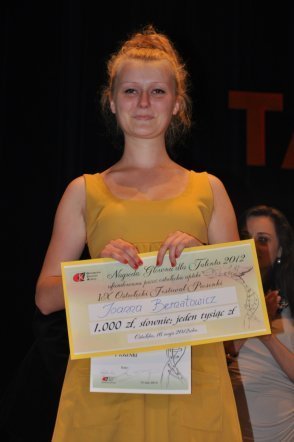 Joanna Bernatowicz zdobyła tytuł  Talentu 2012 [16.V.2012] - zdjęcie #13 - eOstroleka.pl