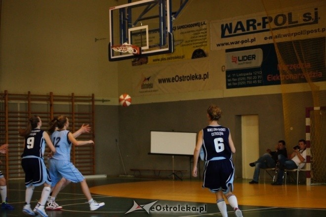 MP Kobiet U-16: Unia Basket Ostrołęka - Huragan Wołomin 52:81 [19.05.2012] - zdjęcie #2 - eOstroleka.pl