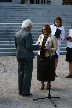 181 rocznica Bitwy pod Ostrołęką: Mauzoleum poległych w bitwie oficjalnie otwarte [26.V.2012] - zdjęcie #20 - eOstroleka.pl