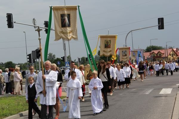 Procesja Bożego Ciała w Ostrołęce [7.VI.2012] - zdjęcie #2 - eOstroleka.pl