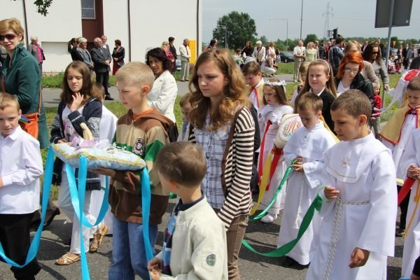 Procesja Bożego Ciała w Ostrołęce [7.VI.2012] - zdjęcie #14 - eOstroleka.pl