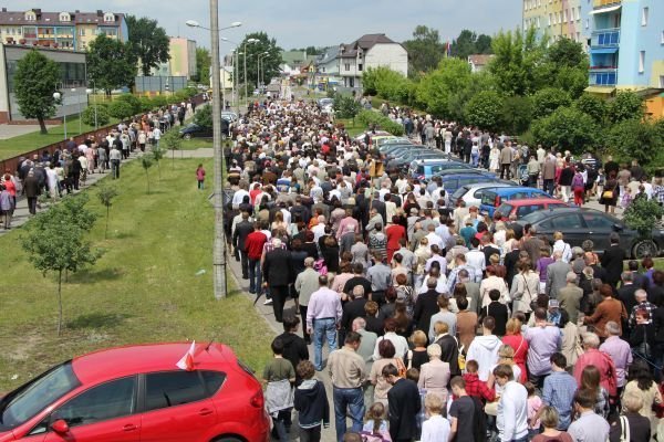 Procesja Bożego Ciała w Ostrołęce [7.VI.2012] - zdjęcie #63 - eOstroleka.pl