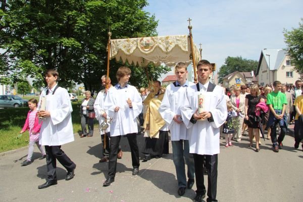 Procesja Bożego Ciała w Ostrołęce [7.VI.2012] - zdjęcie #34 - eOstroleka.pl