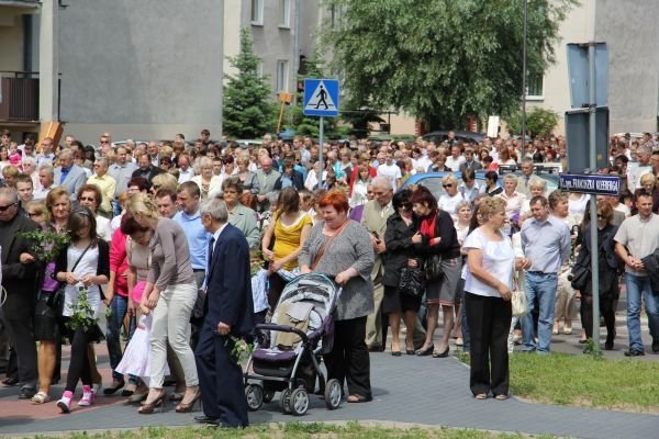 Procesja Bożego Ciała w Ostrołęce [7.VI.2012] - zdjęcie #12 - eOstroleka.pl