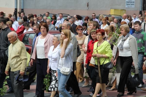 Procesja Bożego Ciała w Ostrołęce [7.VI.2012] - zdjęcie #3 - eOstroleka.pl