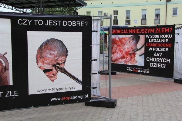 Szokująca wystawa Wybierz życie w Ostrołęce [8 VI 2012] - zdjęcie #13 - eOstroleka.pl