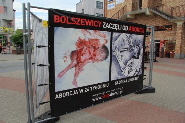 Szokująca wystawa Wybierz życie w Ostrołęce [8 VI 2012] - zdjęcie #5 - eOstroleka.pl
