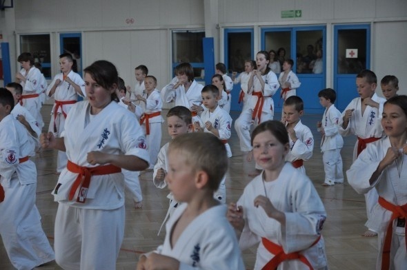 Egzamin na stopnie Kyu MKKK w Różanie [13.06.2012] - zdjęcie #1 - eOstroleka.pl