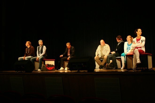 Nastroje we dwoje: Znani polscy aktorzy w spektaklu Ławka Rezerwowych [16.VI.2012] - zdjęcie #30 - eOstroleka.pl