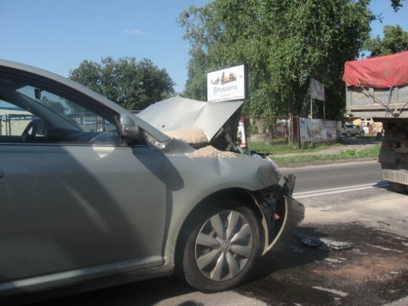 Wypadek na ulicy Kolejowej [18 VI 2012] - zdjęcie #13 - eOstroleka.pl